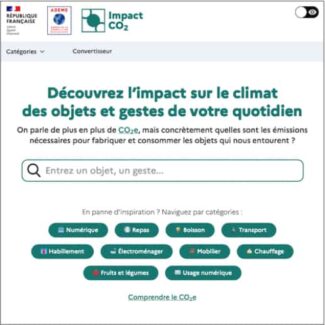 Impact CO2 : le nouveau simulateur de l’ADEME