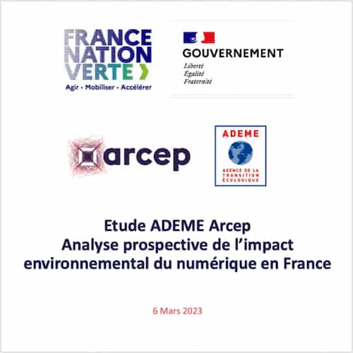 L'impact environnemental du numérique en 2030 et 2050