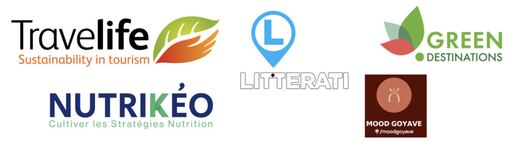 Logos des clients de Julie Bottau