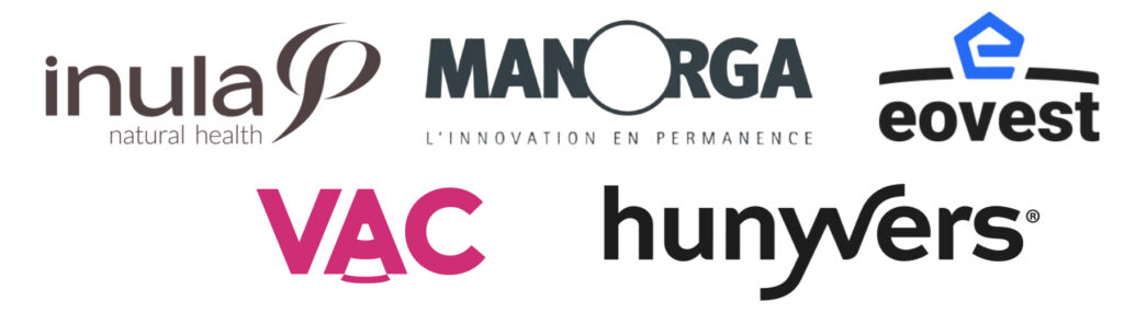 Logos des clients de Marie Decaen