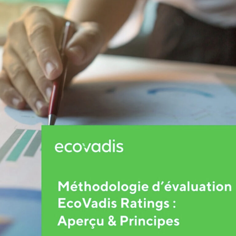 Photo du guide Ecovadis méthodologie d'évaluation pour votre démarche RSE